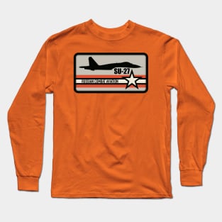 SU-27 Flanker Long Sleeve T-Shirt